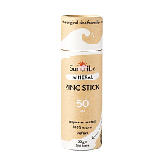 Suntribe Opalovací tyčinka se zinkem SPF 50 bílá 30 g