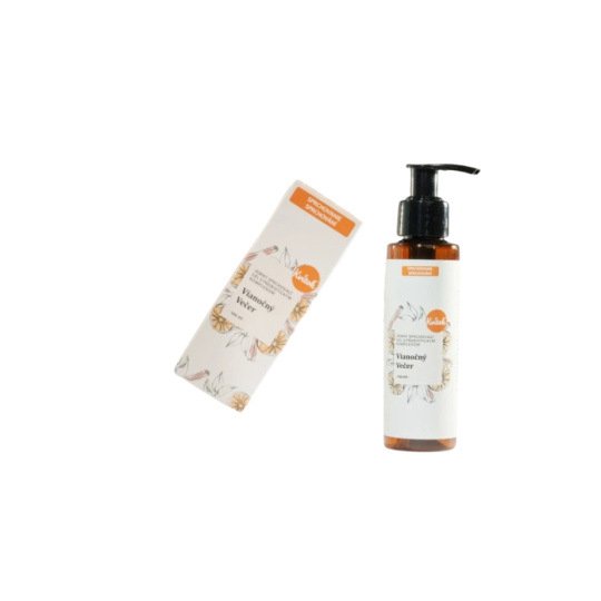 Kvitok Jemný sprchový gel s prebiotickým komplexem Vánoční večer 100 ml