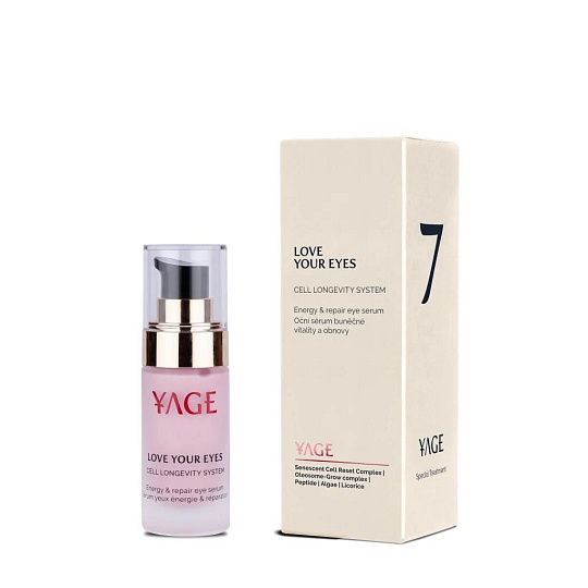 Yage č. 7 Longevity oční sérum Love your eyes 15 ml