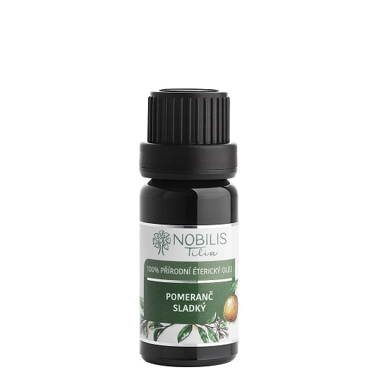 Nobilis Tilia Éterický olej Pomeranč sladký 10 ml Nobilis Tilia Éterický olej Pomeranč sladký 10 ml