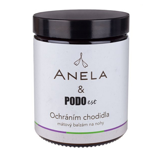 Anela Mátový balzám na nohy Ochráním chodidla 50 ml expirace 11/26 Anela Mátový balzám na nohy Ochráním chodidla 50 ml expirace 11/26