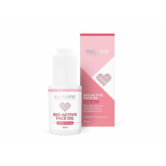 Natuint Cosmetics Bio-Active pleťové olejové sérum 30 ml po datu expirace 12/25 Natuint Cosmetics Bio-Active pleťové olejové sérum 30 ml po datu expirace 12/25