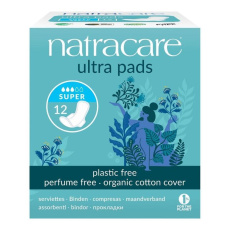 NATRACARE menstrual pads ultra super with wings