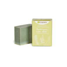 LaSaponaria Tuhé olivové mýdlo BIO Středomořské bylinky s aloe 100 g
