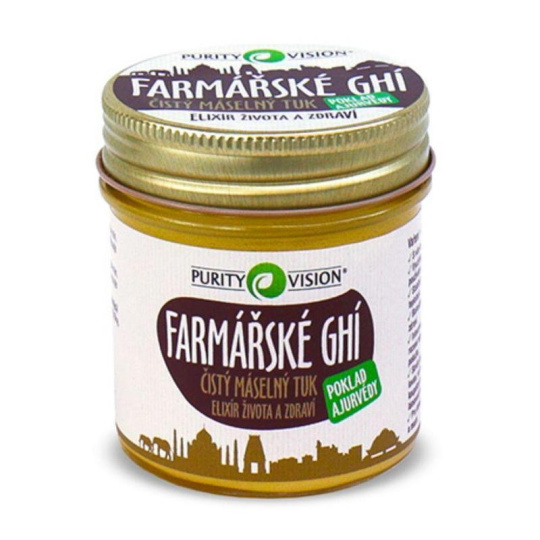PURITY VISION farmářské ghí 120 ml