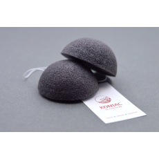 KONJAC sponge with activated bamboo charcoal
