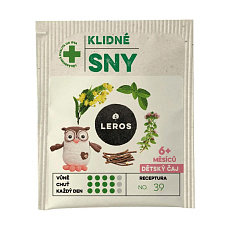 Leros Dětský čaj Klidné sny 20 sáčků Leros Dětský čaj Klidné sny 20 sáčků