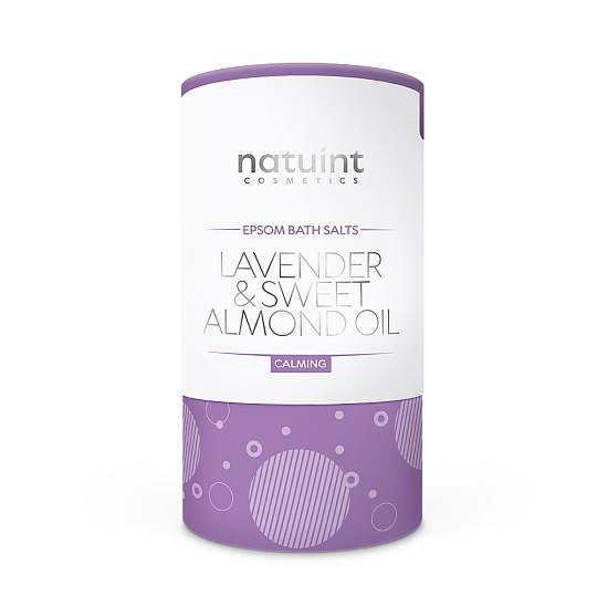 Natuint Cosmetics Aromaterapeutická solná koupel Levandule 550 g expirace 8/26