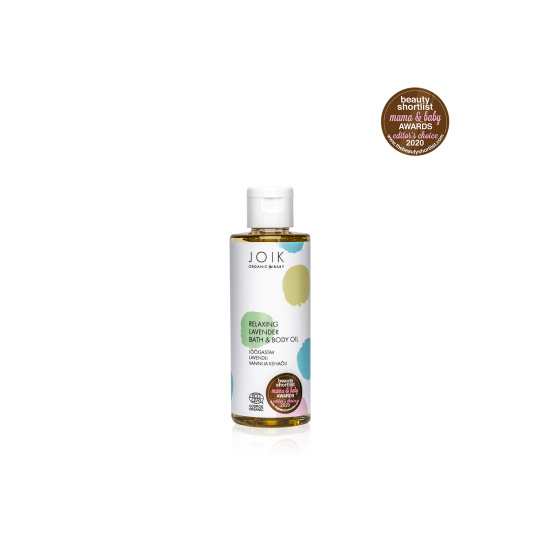 JOIK ORGANIC Relaxační levandulová koupel a olej pro děti 100 ml po datu expirace 11.3.2023