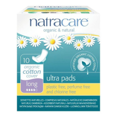 NATRACARE menstrual pads ultra long with wings
