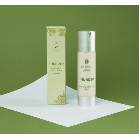 Kvitok Hydratační tělový krém Thunder 100 ml