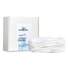 SOAPHORIA Zero waste odličovací tampónky 100% bavlna 7 ks SOAPHORIA Zero waste odličovací tampónky 100% bavlna 7 ks
