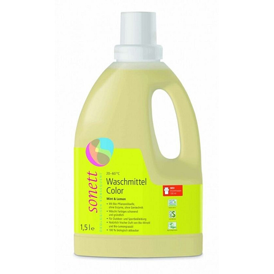 Sonett Prací gel na barevné prádlo 1,5 l Sonett Prací gel na barevné prádlo 1,5 l