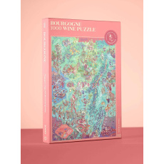 Water and Wines Puzzle Burgundsko Water and Wines Puzzle Burgundsko