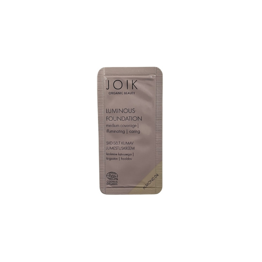 JOIK ORGANIC BEAUTY vzoreček Luminous Foundation pečující podkladový krém 04 Almond 1,5 ml