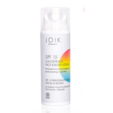 JOIK ORGANIC Opalovací krém na obličej a tělo SPF 15 JOIK ORGANIC Opalovací krém na obličej a tělo SPF 15