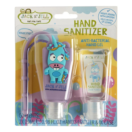Jack N´Jill Antibakteriální gel na ruce pro děti Jednorožec 2x 29 ml expirace 6/23