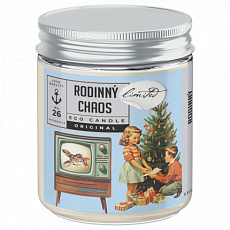Soaphoria Limitovaná eko sojóvá svíčka Rodinný chaos 210 ml