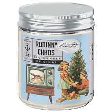 Soaphoria Limitovaná sojóvá svíčka Rodinný chaos 210 ml