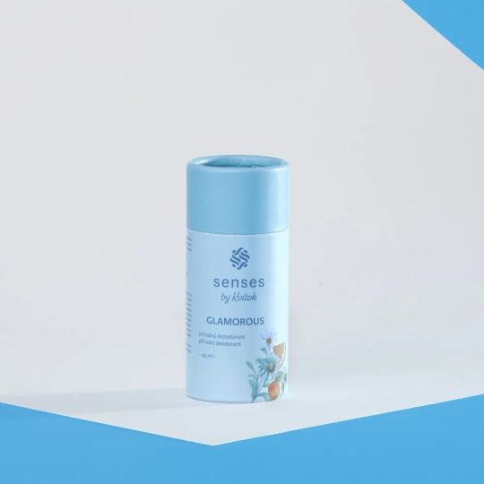 Kvitok Tuhý deodorant s aktivní látkou Senses Glamorous 42 ml