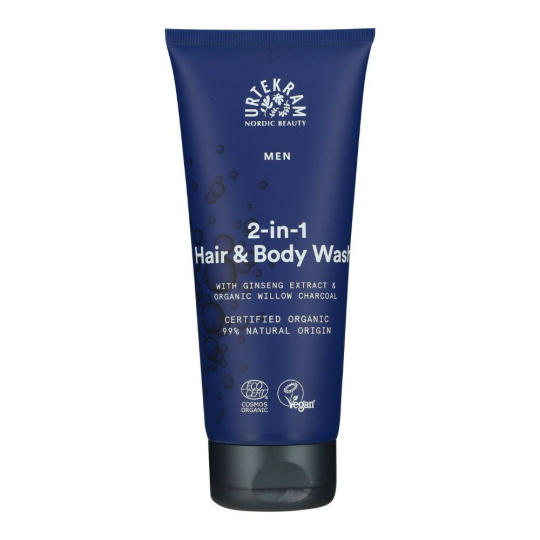 Urtekram Sprchový gel & šampon MEN 200 ml