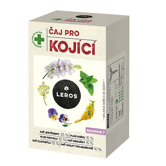 Leros Čaj pro kojící 20 ks Leros Čaj pro kojící 20 ks