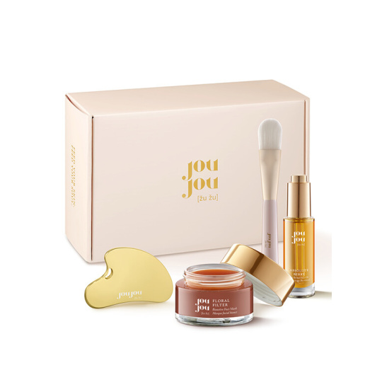 JouJou Botanicals Obnovující rituál Ultimate Ritual Set 4 ks