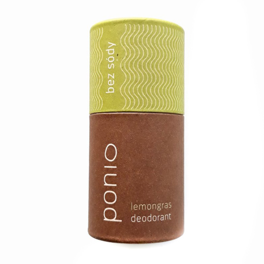 PONIO Přírodní bezsodý deodorant Lemongras 50 ml