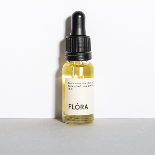Mylo Sérum na suchou a citlivou pleť FLÓRA  MINI 15 ml