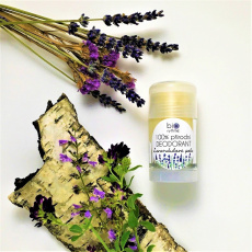 BIORYTHME 100% natural deodorant Lavender Field large expiry 2/23