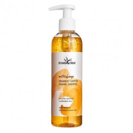 Soaphoria NutriShamp přírodní tekutý šampon na suché poškozené vlasy 250 ml