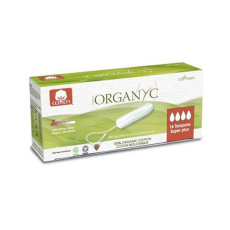 ORGANYC Tampony Super plus BIO bavlna 16 ks ORGANYC Tampony Super plus BIO bavlna 16 ks