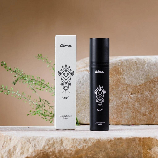 Alma Lehký pleťový krém s lípou a fermentovanými laktobacily Sántí 50 ml Alma Lehký pleťový krém s lípou a fermentovanými laktobacily Sántí 50 ml