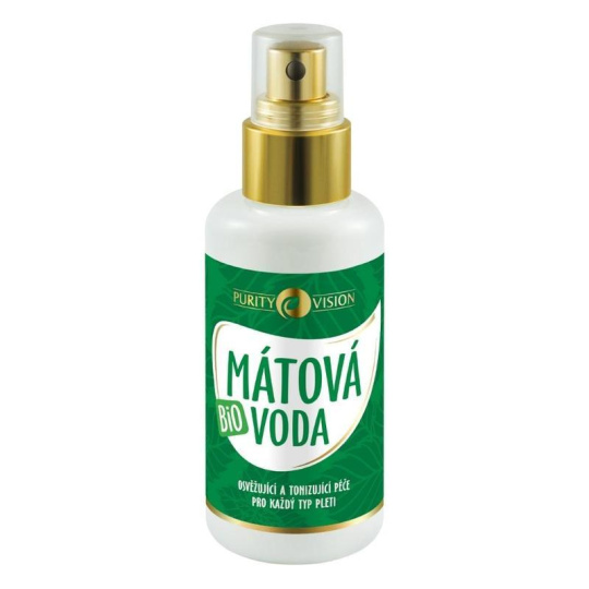 PURITY VISION Bio mátová voda 100 ml