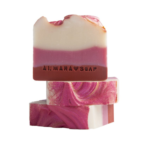 ALMARA SOAP Ručně vyráběné mýdlo Božské maliny 100 g