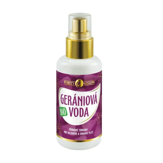PURITY VISION Bio Gerániová voda 100 ml