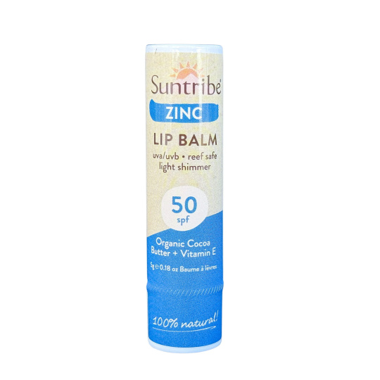 Suntribe Minerální zinkový balzám na rty SPF 50 5 g