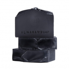 ALMARA SOAP Přírodní mýdlo Black As My Soul 90 g