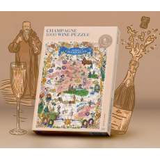 Water & Wines puzzle Champagne 1000 dílků Water & Wines puzzle Champagne 1000 dílků