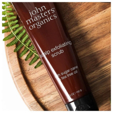 John Masters Organics Čistící peeling pro vlasovou pokožku 142 g