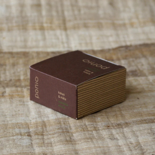 Ponio Masážní kostka Kakao a máta 50 g