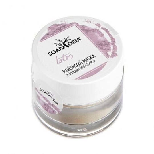SOAPHORIA Prášek z lotosových květů 50 ml expirace 25.10.2026