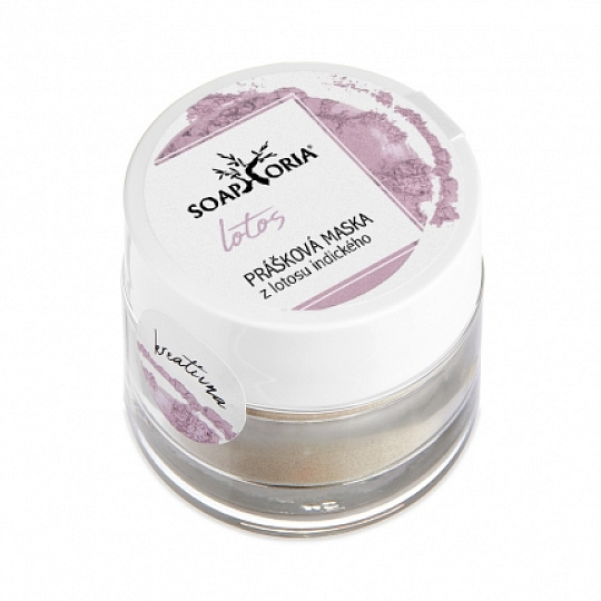 SOAPHORIA Prášek z lotosových květů 50 ml expirace 25.10.2026