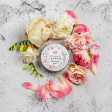 Biorythme Extravagantně přírodní svíčka Třešňový květ 70 g