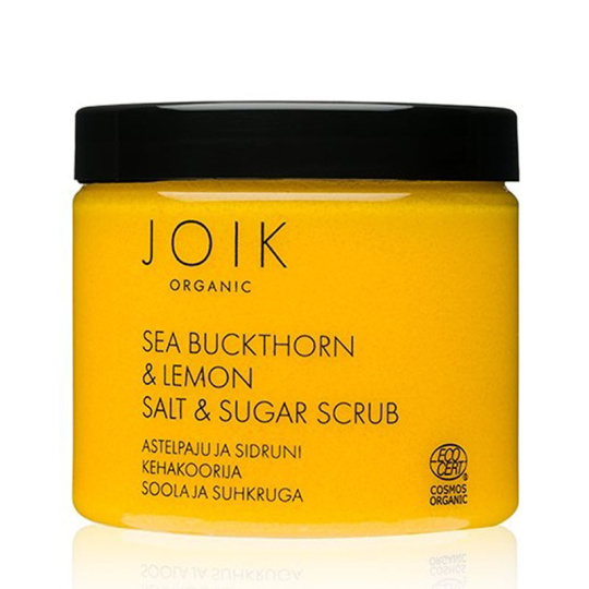 JOIK ORGANIC Tělový peeling Rakytník & Citronový cukr