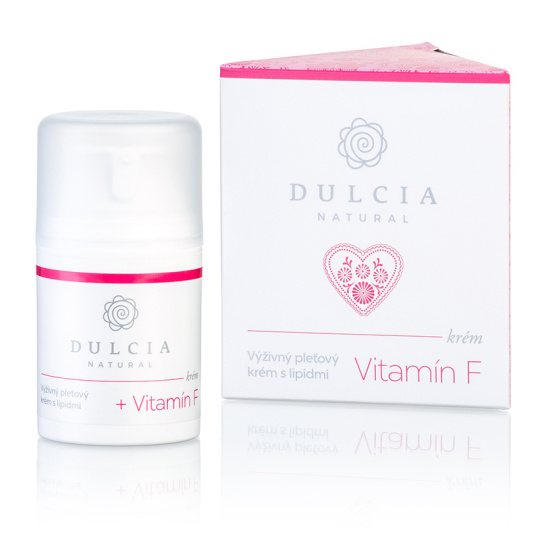 Dulcia Natural Výživný pleťový krém lipidy a vitamín F 50 ml