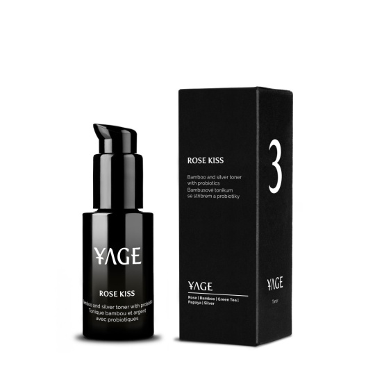 Yage č. 3 Bambusové tonikum se stříbrem a probiotiky Rose Kiss 50 ml