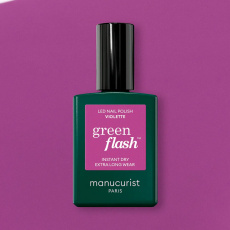 Manucurist Green Flash LED Gel lak Violette 15 ml