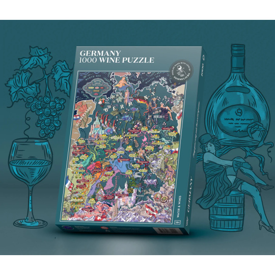 Water & Wines puzzle Germany 1000 dílků