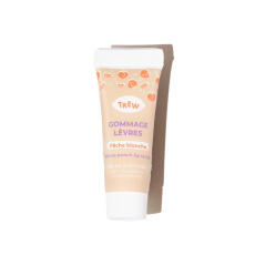 Trew White Peach Cukrový peeling na rty 10 ml
